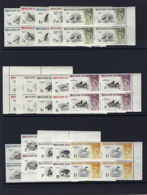 Image of Falkland Islands SG 193/207 UMM British Commonwealth Stamp